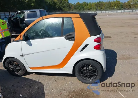 2015 Smart Fortwo Passion z USA, uszkodzony, nr VIN WMEEK3BA7FK812286